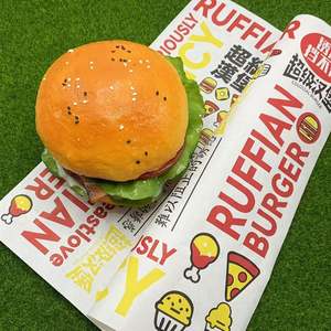 Custom Greaseproof Bread <b>Wrapping</b> <b>Paper</b> Custom Greaseproof Burger Wrapeco-friendly Food Wrap - Product Image 5