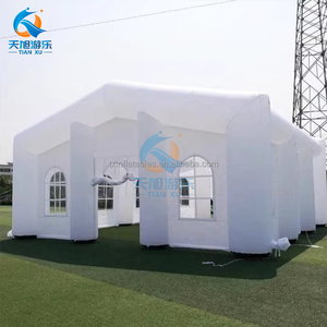 Tente à tube d'air de haute qualité Utilisation de divertissement en plein air Tente à air en tissu Oxford Vente directe d'usine Abri extérieur étanche - Product Image 4