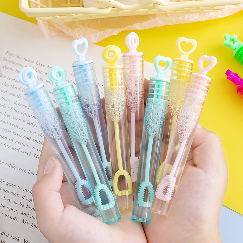 Любовное сердце палочка тюбик мыльная бутылка свадебные подарки для гостей День рождения украшение для детского душа детские игрушки