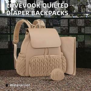 Sac de transport pour couches d'extérieur personnalisé, sac de transport portable pour tire-lait, sac de transport pour tire-lait portable avec refroidisseur isolé - Product Image 2