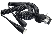 Conector de Remolque OEM de 24V y 15 Pines a Conector de Inyección de 7 Pines, Tipo N/S, Juego de Cables con Resorte Europeo