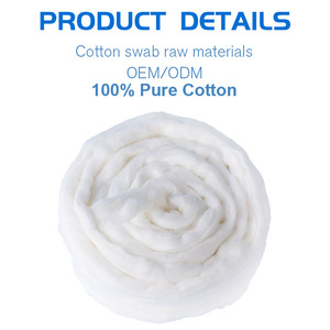 Algodón Absorbente Médico Directo de Fábrica para Hisopos de Algodón - Product Image 3