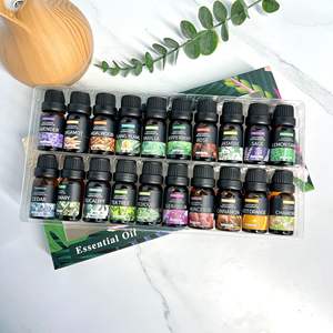 Coffret cadeau d'huiles essentielles de luxe, 20 parfums frais : ylang-ylang, sauge, géranium, eucalyptus, bois de santal, <span class=keywords><strong>origan</strong></span>, senteurs thérapeutiques pour la maison - Product Image 3