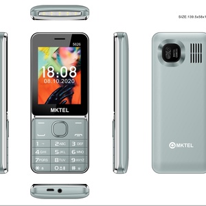 Teléfono con Pantalla Grande de 2.8 Pulgadas, Personalizado de Fábrica OEM, Cuerpo Metálico, GSM, Triple SIM, Batería Grande, Larga Duración, SOS - Product Image 1