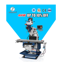 Vente directe d'usine, machine à tournage et à fraisage, mini-fraiseuse 4HW pour le métal
