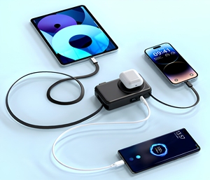 พาวเวอร์แบงค์แม่เหล็กออลอินวัน 10000mAh พร้อมปลั๊กไฟ AC ในตัว ชาร์จเร็ว 35W PD สายชาร์จในตัว ชาร์จไร้สาย 15W - Product Image 3