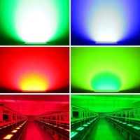 Luz Estroboscópica Móvil RGBW de 1000W, IP65 Impermeable, Luz LED Matrix con 144 LED Blancos y 576 LED RGB, para DJ, Discoteca, Exteriores