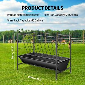 Abreuvoir pour bétail rapide à assembler, alimentation des chèvres, des veaux, des vaches et des chevaux pour les fermes - Product Image 4