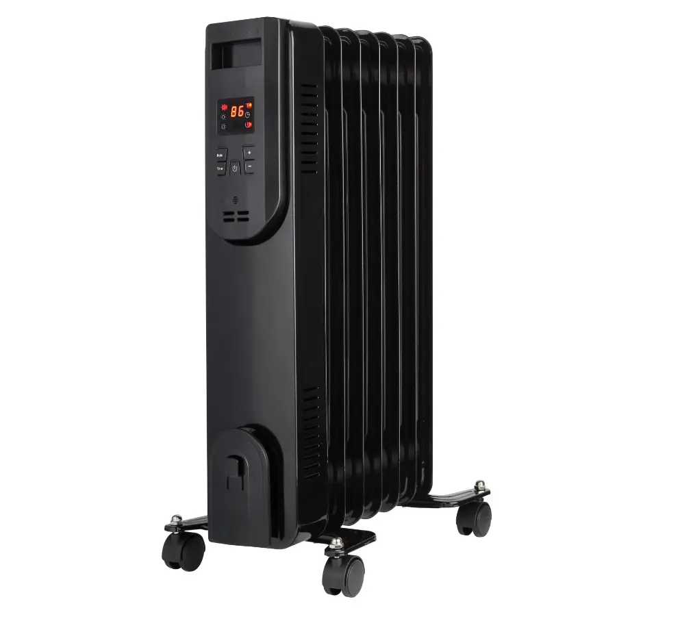 WIFI oil heater LED display 12H timer 1000W~2500W Hot sale electric room heater home oil filled radiator oil radiator