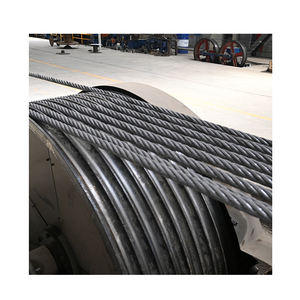 Fune in Acciaio Preformata 8x19S <span class=keywords><strong>Non</strong></span> Rotante Standard AiSi con Servizi di Taglio, Piegatura e Saldatura per Uso Navale - Product Image 1