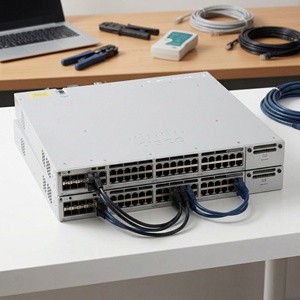 Commutateur C9300X-24HX-A d'origine, 24 ports multi-Gigabit gérés avec PoE++ pour usage professionnel - Product Image 3