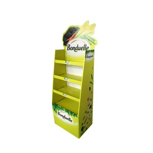 Exhibidores de Dulces para Supermercado, Estantes Independientes para Snacks, Exhibidores de Cartón Corrugado para Café - Product Image 6