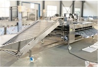 Hoogwaardige sorteermachine voor groenten en fruit, geschikt voor ronde en lang ovale producten, 3-8 sorteringen