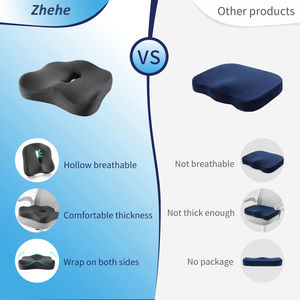 Coussin de siège en mousse à mémoire de forme, soulage les douleurs dorsales, sciatiques, du coccyx, de la dégénérescence discale, orthopédique, pour l'<span class=keywords><strong>arthrose</strong></span>, en forme de U - Product Image 5