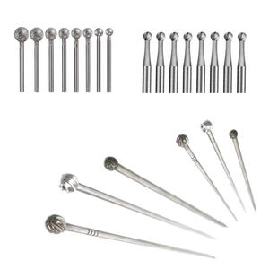 Fraise de coupe de haute qualité en acier inoxydable fraise de coupe fraise de polissage <span class=keywords><strong>ENT</strong></span> neurosciences diamant fraises rondes perceuse orthopédique - Product Image 1