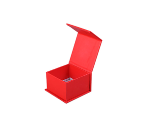 Boîte d'emballage rigide <span class=keywords><strong>de</strong></span> luxe recyclable <span class=keywords><strong>de</strong></span> haute qualité pour bijoux avec doublure en éponge, couleur personnalisée, boîte cadeau - Product Image 1