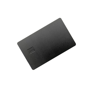 Carta di credito in bianco personalizzata FM4442 con Slot per Chip in metallo da 0.8mm carta di credito in acciaio inossidabile - Product Image 2