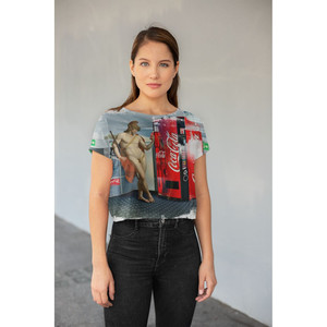 Camiseta corta con estampado completo Taking a Break - Product Image 1