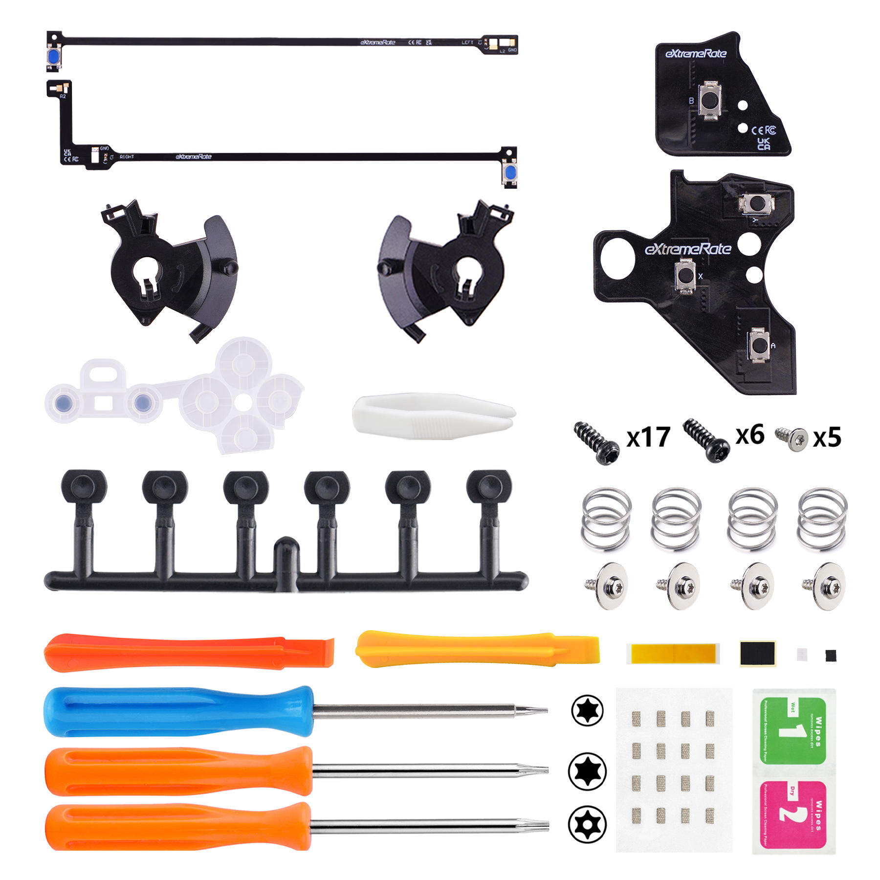 Kits Clicky Mejorados de Colores Mezclados, Juego Completo para Xbox Elite 2