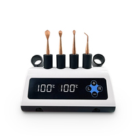 Cuchillo Eléctrico para Tallar Cera de Laboratorio Dental, Doble Punta y 7 Puntas de Cera para Tallar