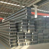 Viga H de Acero Estructural Laminada en Caliente, Galvanizada, Personalizada, Estándar GB Q235B, Viga Superior