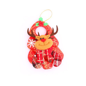 Nouvelles décorations de porte de Noël, ornements pour sapin de Noël, petits ornements de Noël et mini décorations de poupées de Noël. - Product Image 5