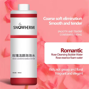 Solution Magique Nettoyante <span class=keywords><strong>pour</strong></span> le Visage à l'Eau de Rose et aux Bulles d'<span class=keywords><strong>Oxygène</strong></span> <span class=keywords><strong>Actif</strong></span> <span class=keywords><strong>pour</strong></span> Appareil de Beauté Automatique et Soin de la Peau - Product Image 3