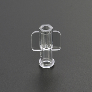 Venta al por mayor hembra Luer Lock juntas con anillo de alta presión PC manguera tubo conector para infusión de líquido de jeringa IV - Product Image 3