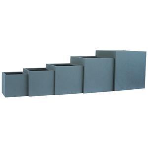 Vente flash : Grands pots à fleurs circulaires en fibre de verre, bac à plantes de jardin, légers, écologiques, durables, imperméables - Product Image 1