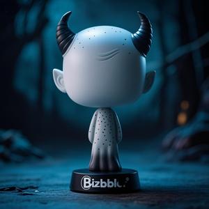 Personalizável Ghost Festival Atributo Bobblehead Resina Artesanato Mobiliário Home
