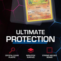 Emballage personnalisé de haute qualité, porte-cartes rigide en PVC 35PT/55PT/75PT/100PT/180PT, Toploader sans PVC, Toploader sans acide