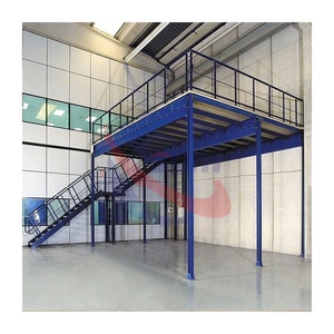 Plataforma de Entrepiso Industrial, Estanterías Metálicas, Estantes de Almacenamiento de Acero para Almacenamiento de Múltiples Niveles - Product Image 3