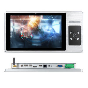 PSAM-escáner de código de barras, lector de identificación de huellas dactilares, HF RFID con Android panel pc/NFC, contacto, tarjeta IC - Product Image 2