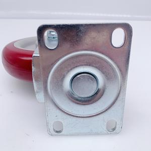 Verschiedene Größen Doppel kugellager rollen und Rad <span class=keywords><strong>5</strong></span> Zoll rote PVC-Rollen - Product Image 4