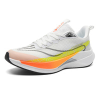 Chaussures de course unisexes grande taille printemps 40-45 – Baskets premium anti-torsion et amorties avec empeigne en maille respirante et semelle extérieure en caoutchouc