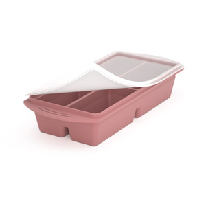 Barquettes de congélation en silicone avec couvercle 125ml/250ml/500ml – Moules à glaçons en silicone pour soupes, cubes de glace, conservation de bouillons et restes - Product Image 4