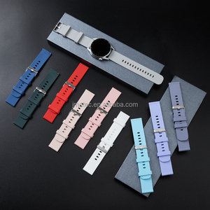 Pulsera de silicona de alta calidad con logotipo impreso, correa de reloj personalizada para samsung <span class=keywords><strong>watch</strong></span> 4, correa de lujo - Product Image 6