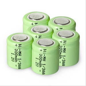 Pilas de Níquel Metal Hidruro (Ni-MH) Aa Aaa Aaaa de 1.2v, Celdas Ni-MH Recargables de 1/3 Aa, 1/3aa Ni-MH de 500mah 300mah - Product Image 6