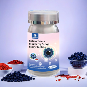 Siqiang ยาเม็ดลูทีนเอสเทอร์บลูเบอร์รี่โกจิเบอร์รี่ธรรมชาติ60เม็ด/ขวดปลอดภัยสำหรับผู้ใหญ่ - Product Image 5