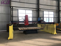 Maquinaria de piedra automática multifunción 5 ejes CNC Router Bridge Saw Máquina de corte de piedra de mármol con fresado