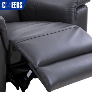 MANWAH चीयर्स यूरो चमड़े पावर Reclining कमरे में रहने वाले सोफे 2 + 2 + 1 असबाबवाला सोफा सेट के साथ यूएसबी के लिए कमरे में रहने वाले - Product Image 5