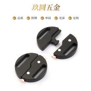 Collier pour animaux de compagnie Jiuyuan, boucle en métal, alliage de zinc, durable, résistant à l'usure, couleur unie Q300 - Product Image 4