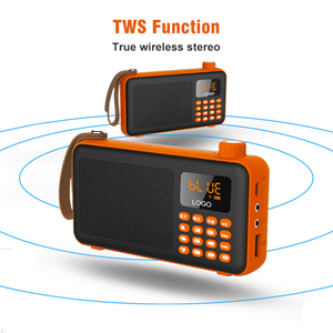 Loa Bluetooth Di Động Pin S155 5W 800MAh Với Màn Hình LCD Kỹ Thuật Số Hỗ Trợ TWS Đài FM Thẻ TF Phát Tệp MP3 - Product Image 5