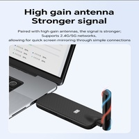 Extenseur HDMI sans fil 50M 2.4GHz/5.8GHz 1080P 60Hz WiFi, émetteur-récepteur vidéo pour TV, PC, caméra, 1 émetteur vers 4 récepteurs disponible