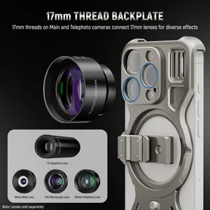 <span class=keywords><strong>NEEWER</strong></span> PA067/PA068 Cage vidéo pour téléphone 15 <span class=keywords><strong>Pro</strong></span>/<span class=keywords><strong>Pro</strong></span> Max, Rig vidéo pour smartphone LiteArmor avec cadre métallique - Product Image 3