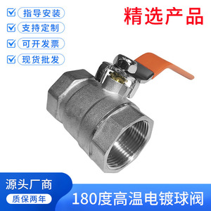 Vanne à boisseau sphérique Senfm DN22 PN16 filetée en cuivre pour eau, huile, gaz, usage industriel - Product Image 5
