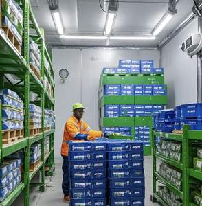 Alimentos Fazendas Vegetais Geladeira Quarto Frutas Armazenamento a Frio Cuarto Frio Chambre Froide - Product Image 2