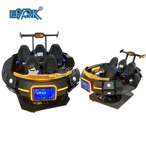 เกมเสมือนจริง <span class=keywords><strong>VR</strong></span> 360 องศา หมุนได้ 5 ที่นั่ง รถไฟเหาะ 9 มิติ เก้าอี้ <span class=keywords><strong>VR</strong></span> เกมยิงปืน - Product Image 5