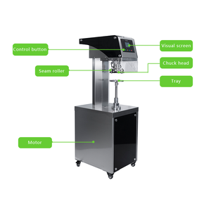 Máquina de lata semiautomática pequeña para fábrica, <span class=keywords><strong>2023</strong></span> - Product Image 2