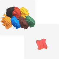 Pigment au béton, pour oxyde de fer